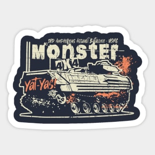 Monster 4x4 AAV Sticker